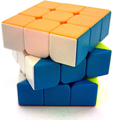 

Revamart Cube 3x3x3 Puzzle Extra Smooth High Speed Sticker less(1 Pieces)