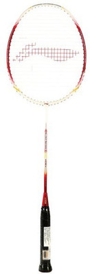 

Li-Ning Super Series SS-88 III Red Unstrung Badminton Racquet(S2, 82 g)