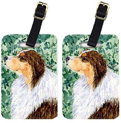 

Caroline's Treasures SS8738BT Australian Shepherd Luggage Tag(Multicolor)
