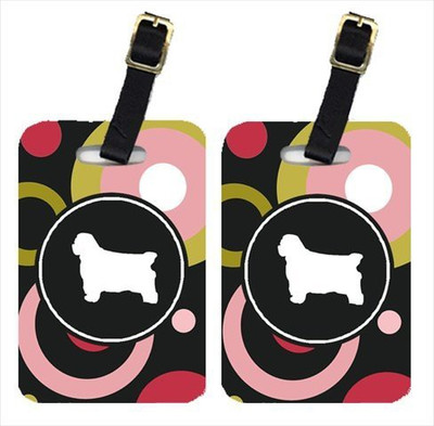 

Caroline's Treasures KJ1021BT Clumber Spaniel Luggage Tag(Multicolor)