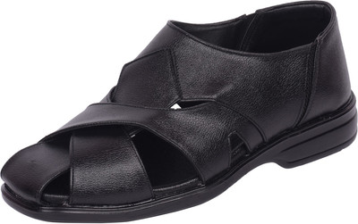 

Vonzo Men Black Sandals
