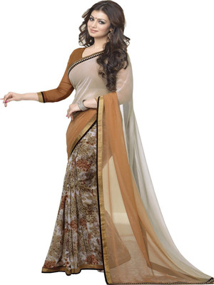 

Kalaniketanfashion Embroidered Bollywood Georgette Saree(Multicolor)