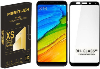 MOBIRUSH Edge To Edge Tempered Glass for Mi Redmi Note 5(Pack of 1)