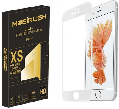 MOBIRUSH Edge To Edge Tempered Glass for Apple iPhone 6s Plus(Pack of 1)