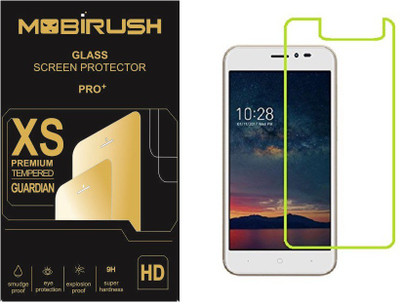 MOBIRUSH Tempered Glass Guard for Infocus A2(Pack of 1)