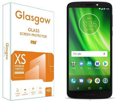 Glasgow Tempered Glass Guard for Motorola Moto G6 Play(Pack of 1)
