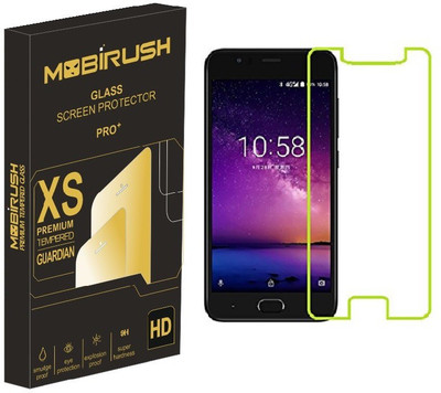MOBIRUSH Tempered Glass Guard for Infocus A3(Pack of 1)