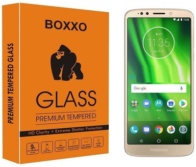 Boxxo Tempered Glass Guard for Motorola Moto G6 Play(Pack of 1)