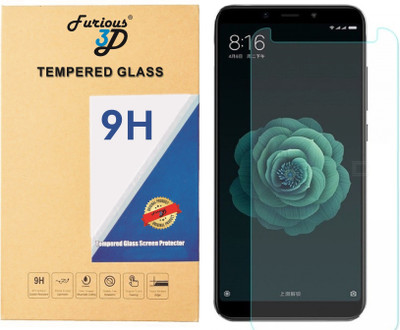 Furious3D Tempered Glass Guard for Mi A2(Pack of 1)