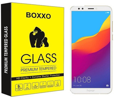 Boxxo Tempered Glass Guard for Honor 7C(Pack of 1)