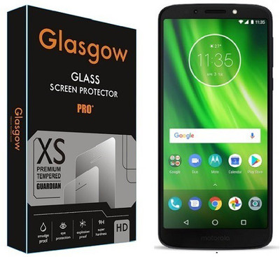 Glasgow Tempered Glass Guard for Motorola Moto G6 Play(Pack of 1)
