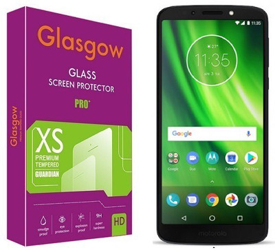 Glasgow Tempered Glass Guard for Motorola Moto G6 Play(Pack of 1)