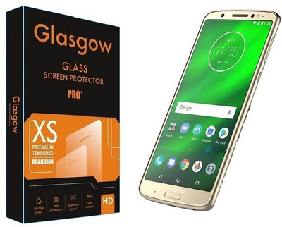Glasgow Tempered Glass Guard for Motorola Moto G6 Plus(Pack of 1)