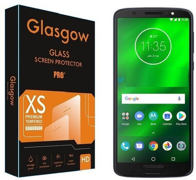 Glasgow Tempered Glass Guard for Motorola Moto G6 Plus(Pack of 1)