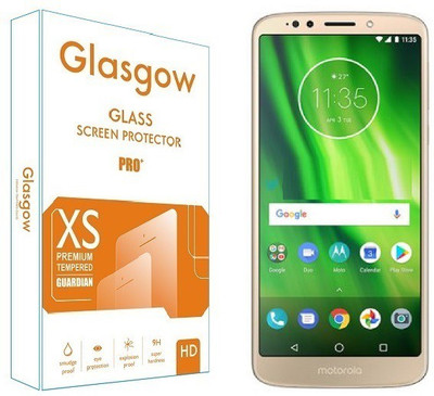 Glasgow Tempered Glass Guard for Motorola Moto G6 Play(Pack of 1)
