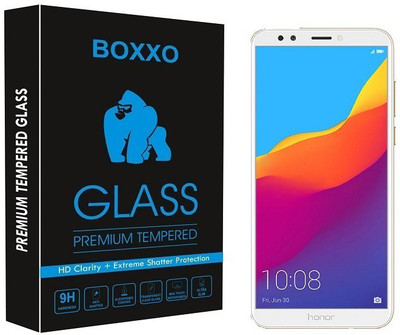 Boxxo Tempered Glass Guard for Honor 7C(Pack of 1)