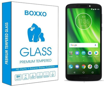 Boxxo Tempered Glass Guard for Motorola Moto G6 Play(Pack of 1)