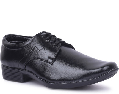 

fanvi fanvi Derby formal shoes Lace Up For Men(Black