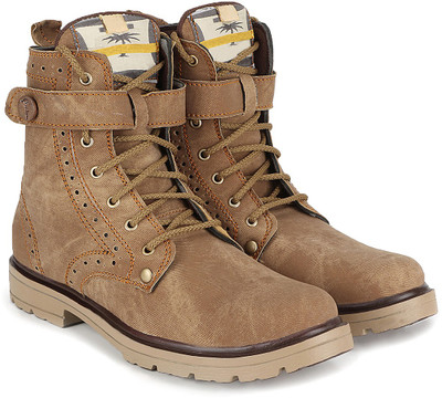 

Buenos Boots For Men(Beige, Tan