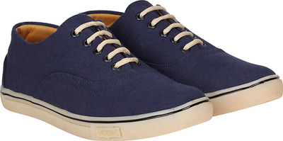 

Kraasa Canvas Sneakers Casuals For Men(Navy