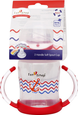 

1st Step 2 Handle Soft Spout Cup(Red)