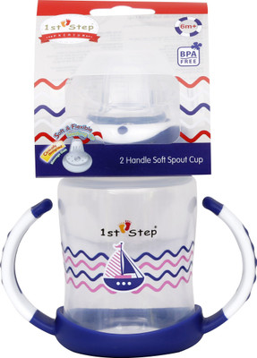 

1st Step 2 Handle Soft Spout Cup(Blue)