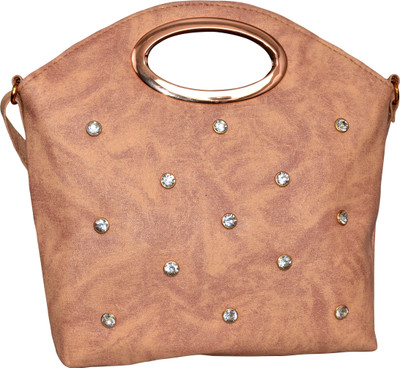

Indian Blu Hand-held Bag(Brown)