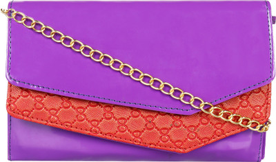

Nifty Fashion Women Purple PU, Velvet, Leatherette Sling Bag