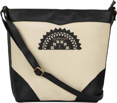 

Beloved Women White PU Sling Bag
