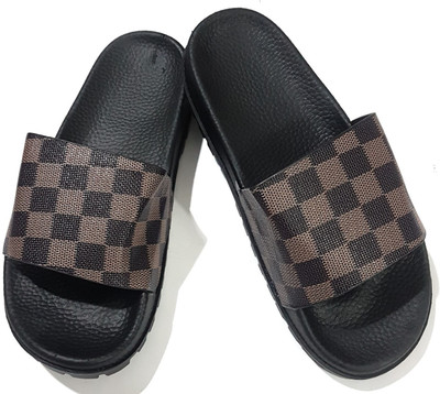 

Angel Fashion Angel Fashion Versa-Premium Slipper for Men Slides, Black