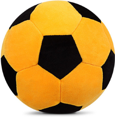 

kidofly swati toys kids soft ball yellow black - 177 mm(Yellow)