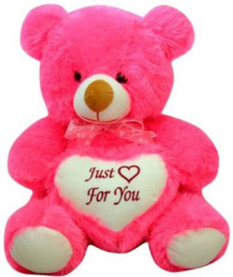 

KHATU SHYAM ENTERPRISES 2 FEET STUFFED PINK JUST FOR YOU-60.2 CM - 11 cm(Pink)