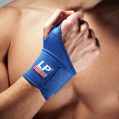 

LP Support 726 WRIST WRAP Wrist Support (Free Size, Blue)