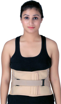 

Modern Lumbo sacral spinal support belt with cushion Back Support (XXXL, Beige)