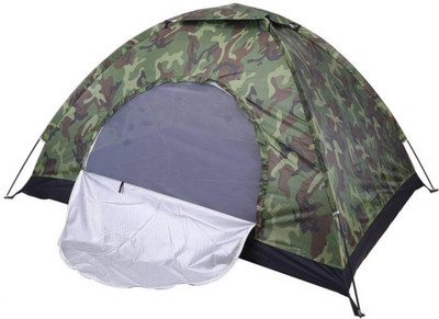 

GTB CAMPING AND HIKING MILITARY TENT-4 PERSON Tent - For 4 PERSON(Multicolor)
