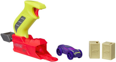 

Nerf Nitro ThrottleShot Blitz (green blaster) Stunt Set(Multicolor)