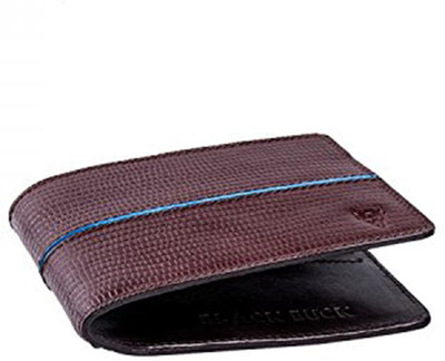 

Blackbuck Men Brown Genuine Leather Wallet(4 Card Slots)
