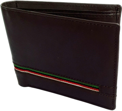 

NUKAICHAU Men Brown Genuine Leather Wallet(4 Card Slots), 40 brn 4 coin zip