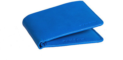 

Blackbuck Men Blue Genuine Leather Wallet(6 Card Slots), Royal blue