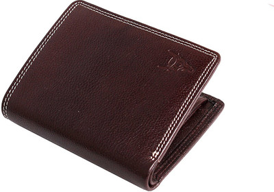 

Blackbuck Men Brown Genuine Leather Wallet(3 Card Slots)