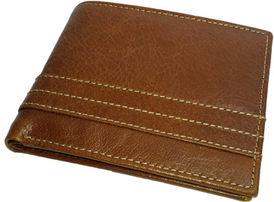 

NUKAICHAU Men Brown Genuine Leather Wallet(8 Card Slots), 54 brn 8 card c