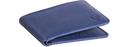 

Blackbuck Men Blue Genuine Leather Wallet(3 Card Slots), Air force