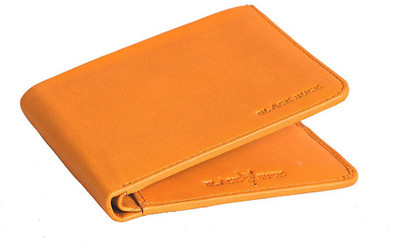 

Blackbuck Men Yellow Genuine Leather Wallet(6 Card Slots)