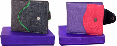 

Furious Boys Multicolor Artificial Leather Wallet(4 Card Slots), White