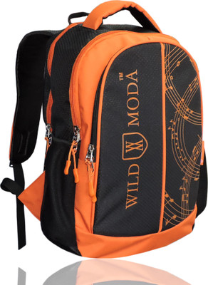 

Wildmoda School Backpack 25 L Backpack(Orange)