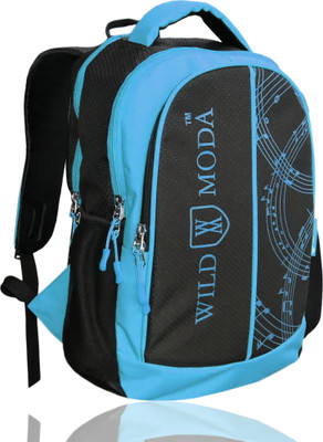 

Wildmoda School Backpack 25 L Backpack(Blue)