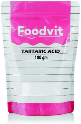 

Foodvit Tartaric Acid Raising Ingredient Powder(100 g)