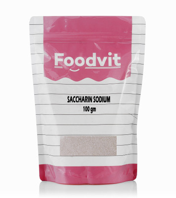 Foodvit Saccharin Sodium Raising Ingredient Powder(100 g)