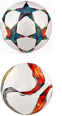 

M ART Multistar + Torfabrik Multi Football, Combo Football - Size: (Pack of 1, Multicolor