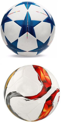 

M ART Bluestar + Torfabrik Multi Football, Combo Football - Size: (Pack of 1, Multicolor